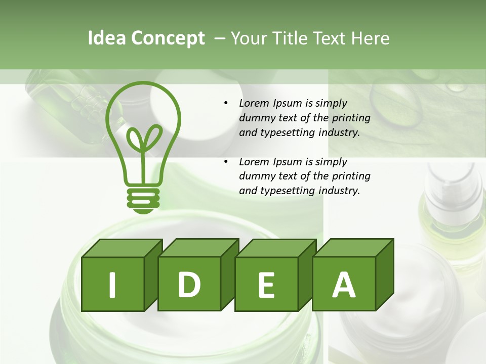 Body Beauty Luxury PowerPoint Template