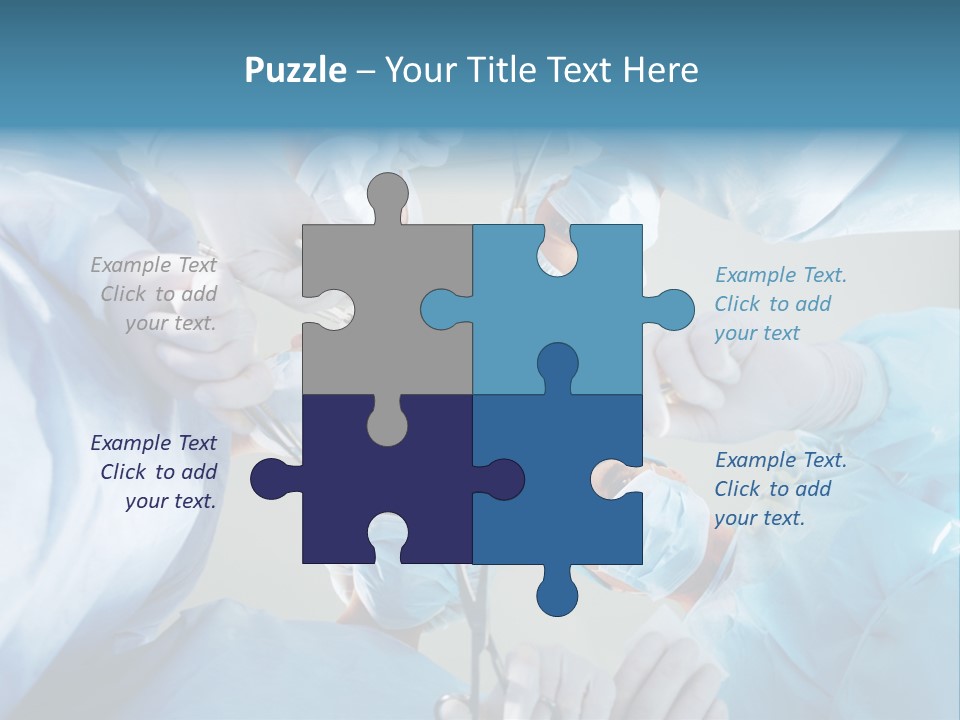 Group Instrument Man PowerPoint Template