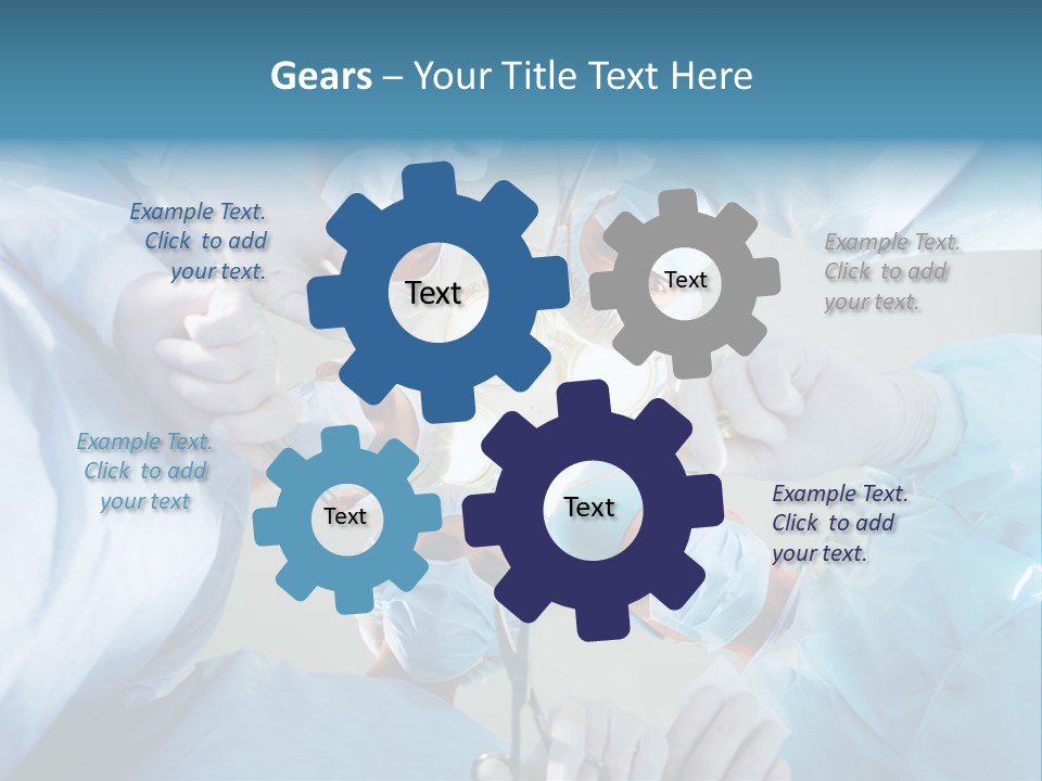 Group Instrument Man PowerPoint Template