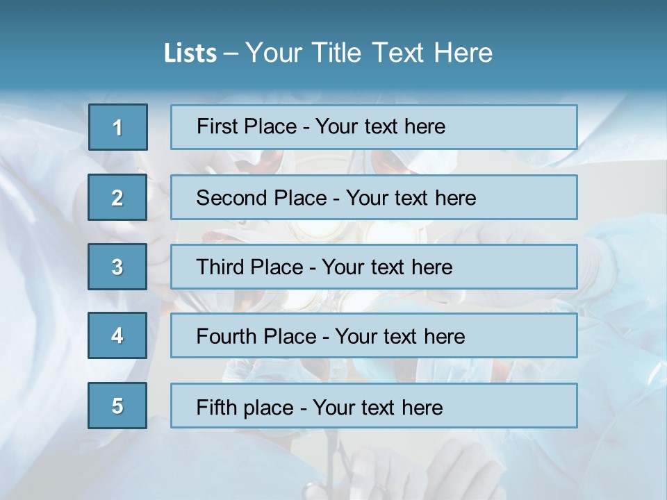 Group Instrument Man PowerPoint Template