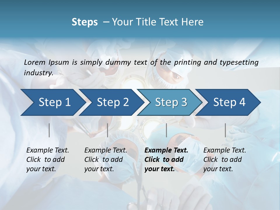 Group Instrument Man PowerPoint Template