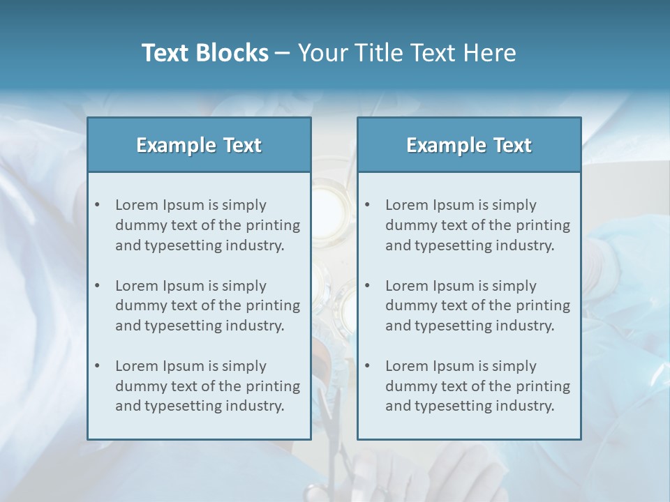 Group Instrument Man PowerPoint Template