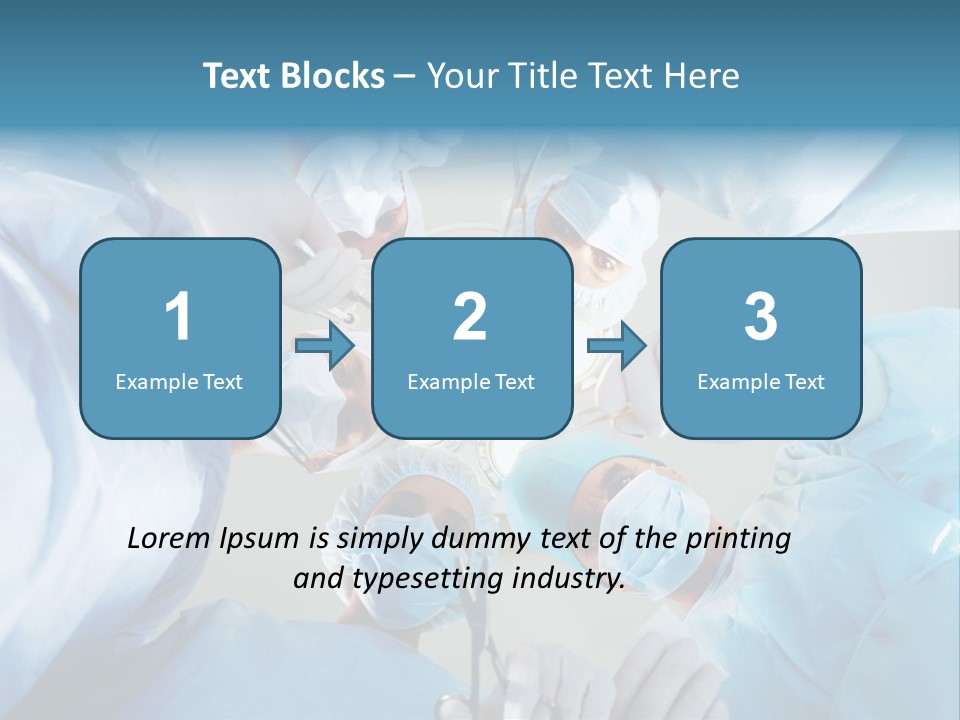 Group Instrument Man PowerPoint Template