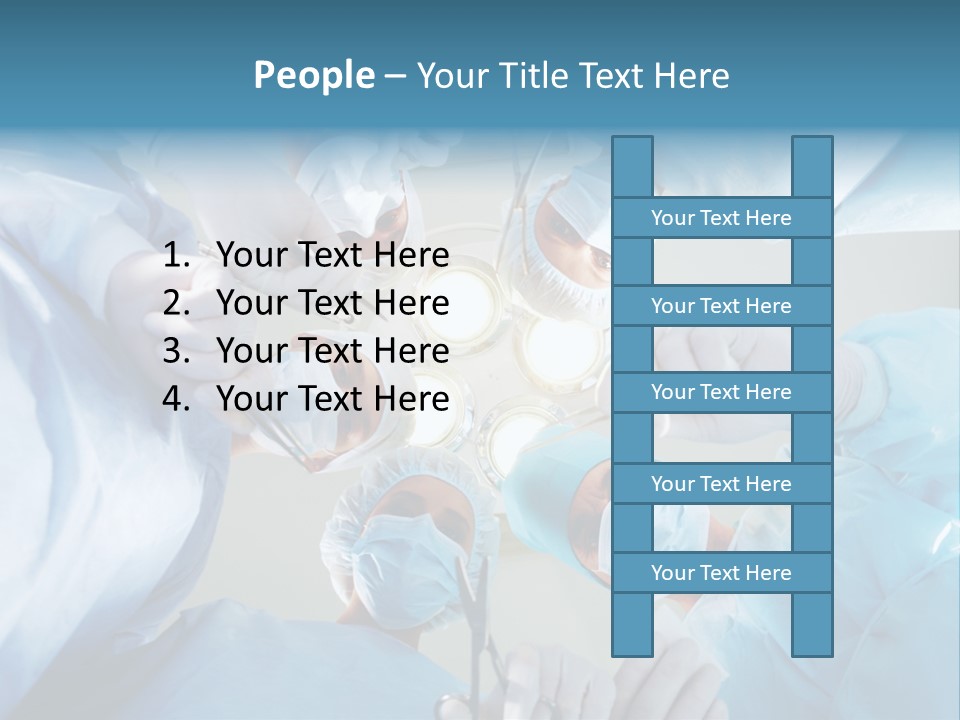 Group Instrument Man PowerPoint Template