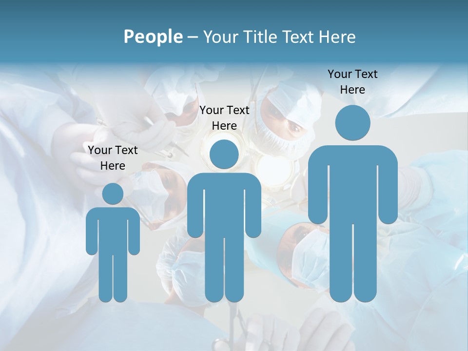 Group Instrument Man PowerPoint Template