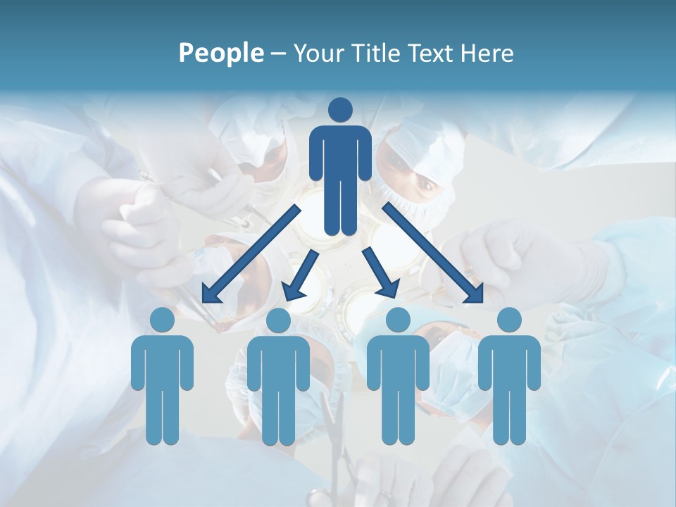 Group Instrument Man PowerPoint Template