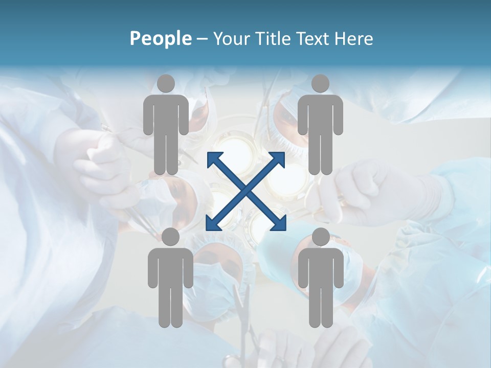 Group Instrument Man PowerPoint Template