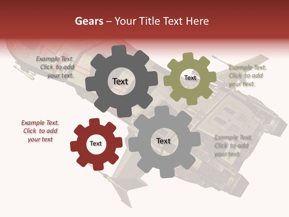 Digital Light Galaxy PowerPoint Template