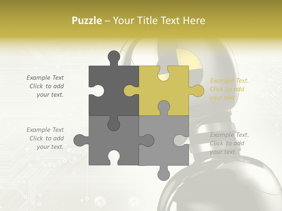 Chrome Metal Safety PowerPoint Template