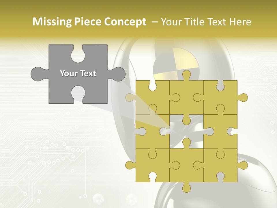 Chrome Metal Safety PowerPoint Template