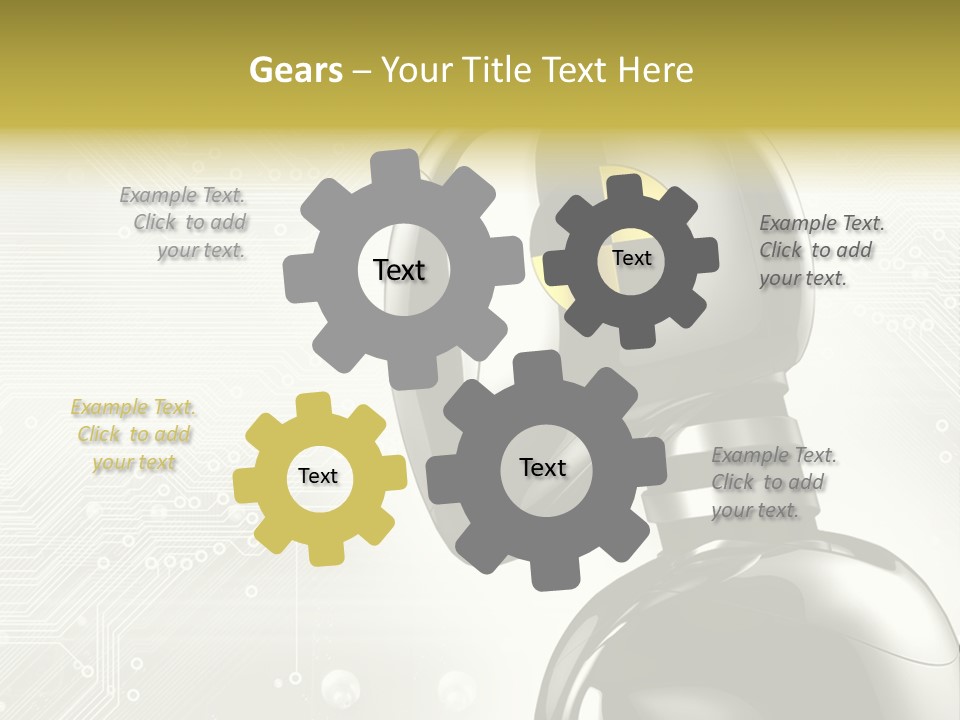 Chrome Metal Safety PowerPoint Template