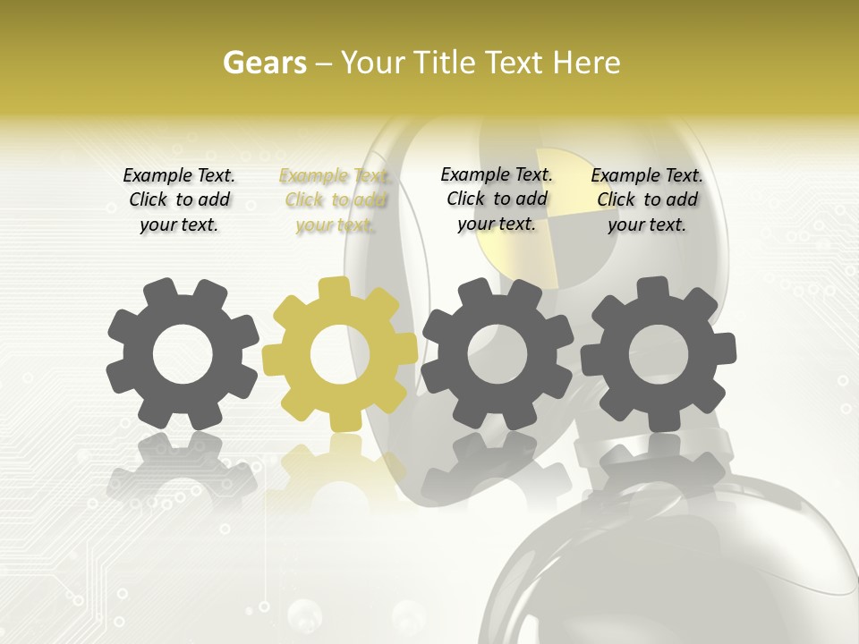 Chrome Metal Safety PowerPoint Template