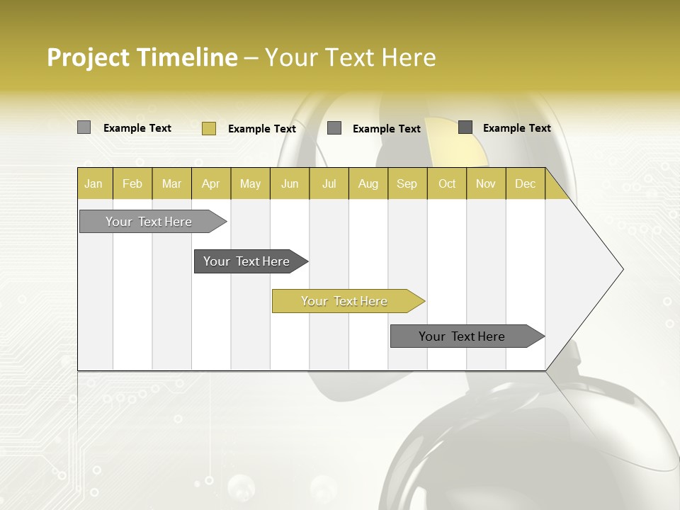 Chrome Metal Safety PowerPoint Template