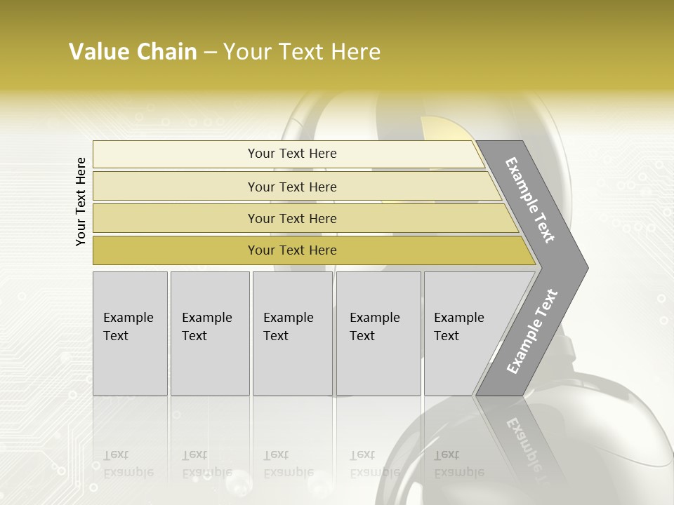 Chrome Metal Safety PowerPoint Template
