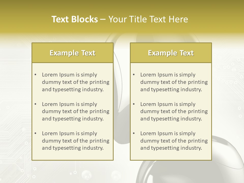 Chrome Metal Safety PowerPoint Template
