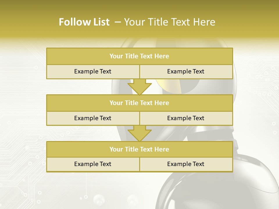 Chrome Metal Safety PowerPoint Template