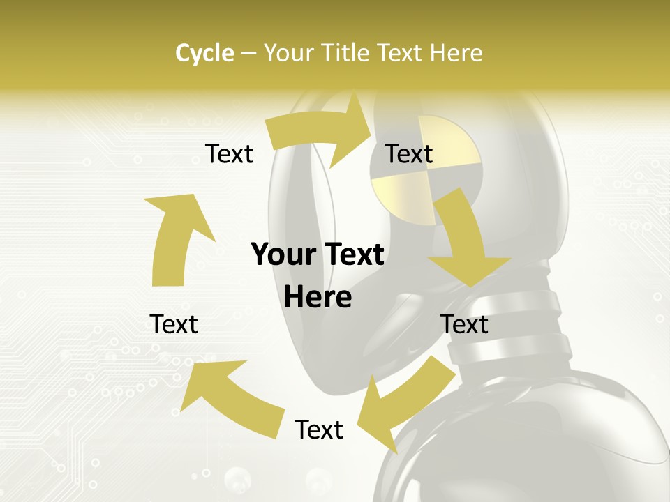 Chrome Metal Safety PowerPoint Template