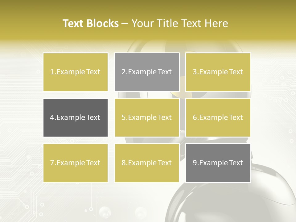 Chrome Metal Safety PowerPoint Template