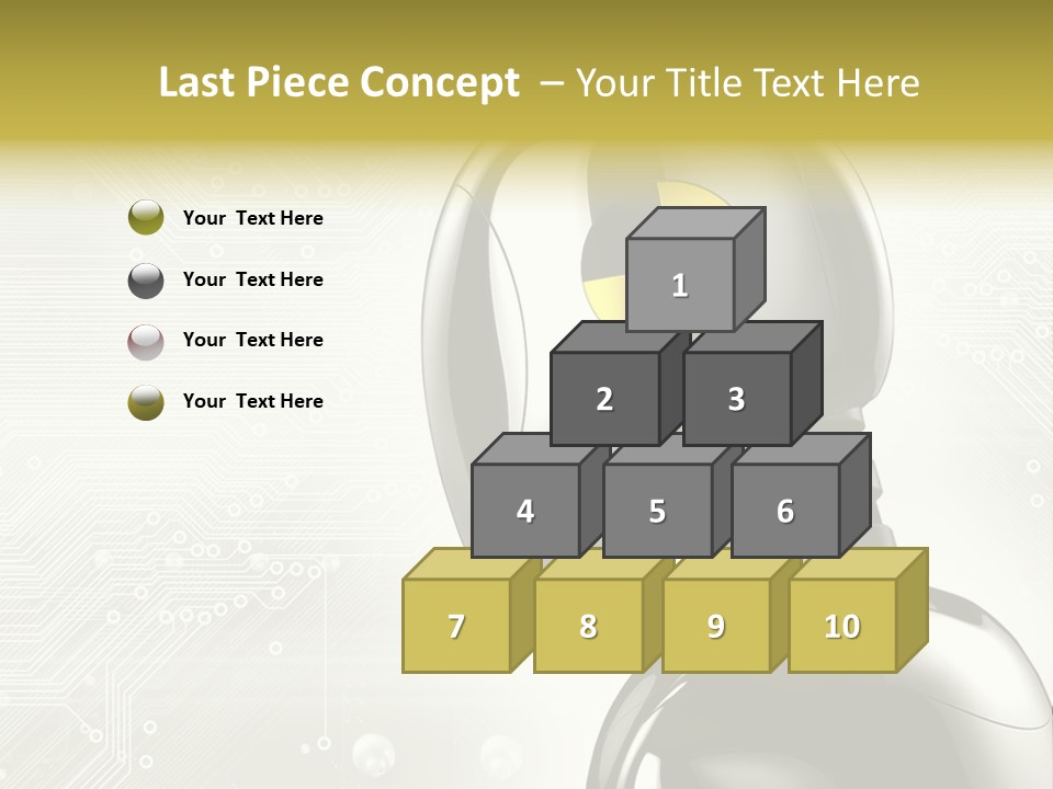 Chrome Metal Safety PowerPoint Template