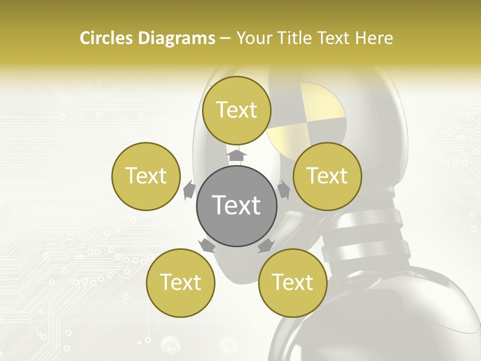 Chrome Metal Safety PowerPoint Template