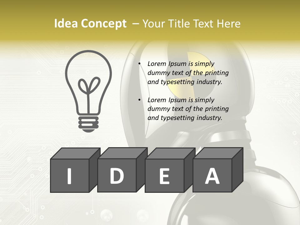 Chrome Metal Safety PowerPoint Template