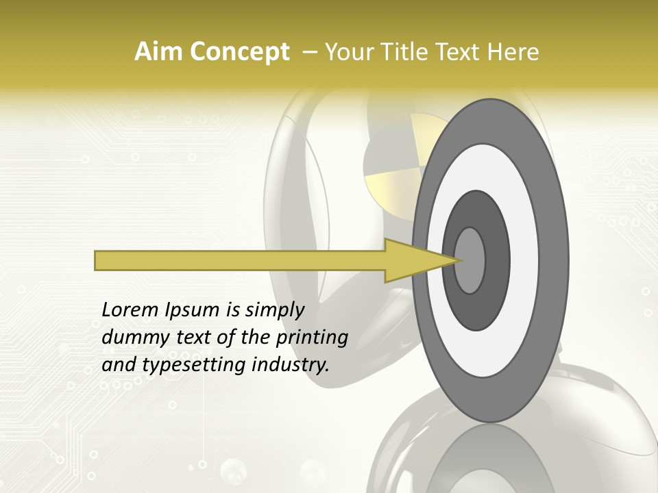 Chrome Metal Safety PowerPoint Template