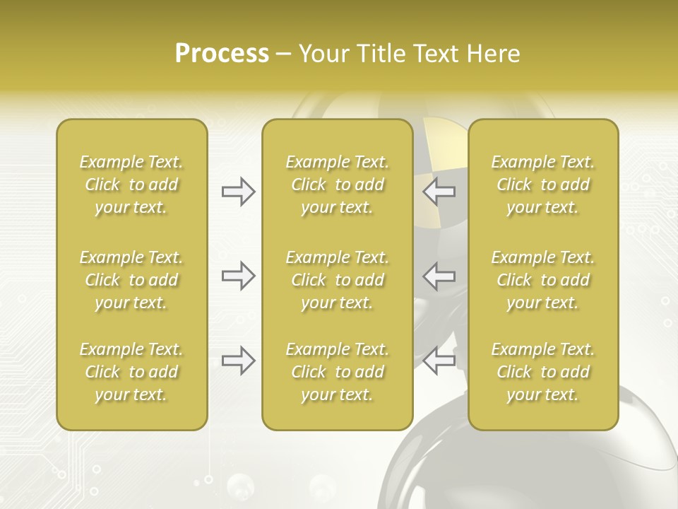 Chrome Metal Safety PowerPoint Template