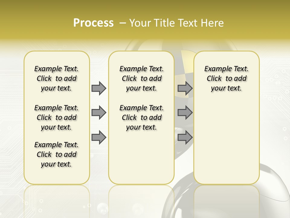 Chrome Metal Safety PowerPoint Template