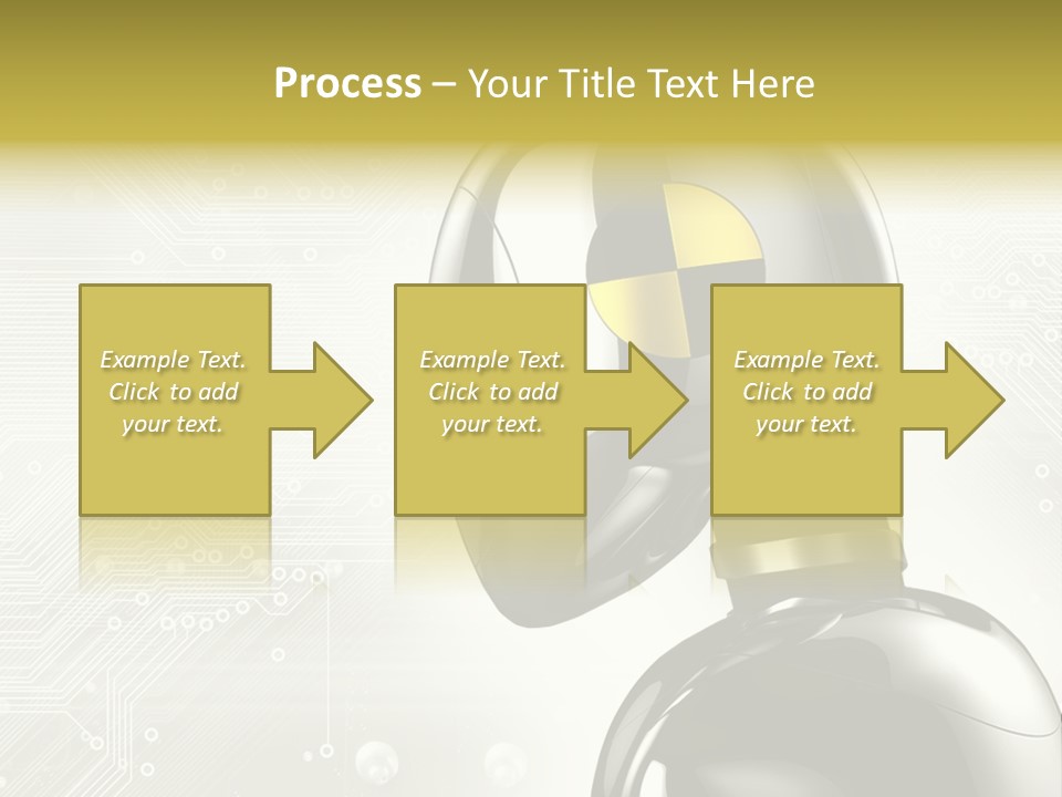 Chrome Metal Safety PowerPoint Template
