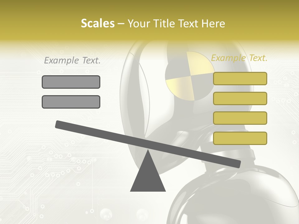 Chrome Metal Safety PowerPoint Template