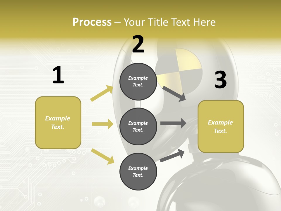 Chrome Metal Safety PowerPoint Template