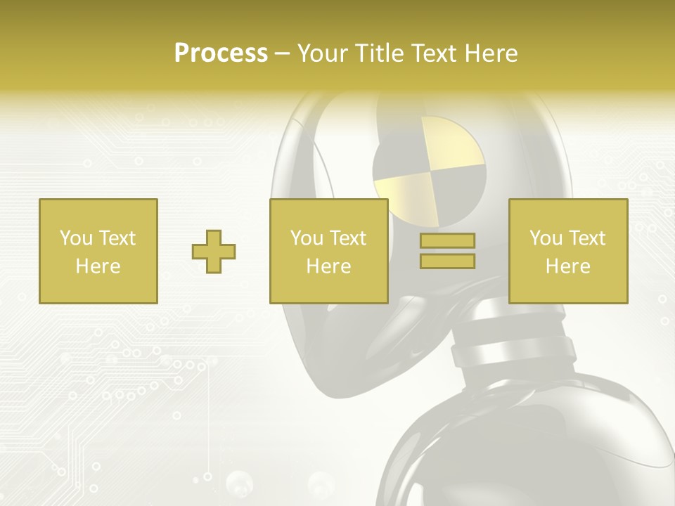 Chrome Metal Safety PowerPoint Template