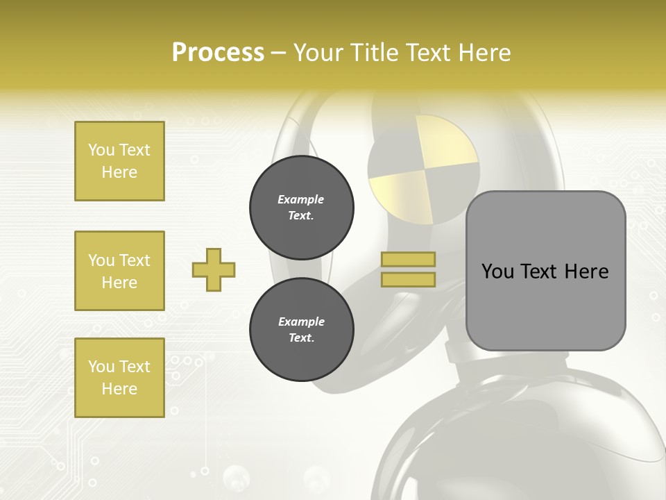 Chrome Metal Safety PowerPoint Template