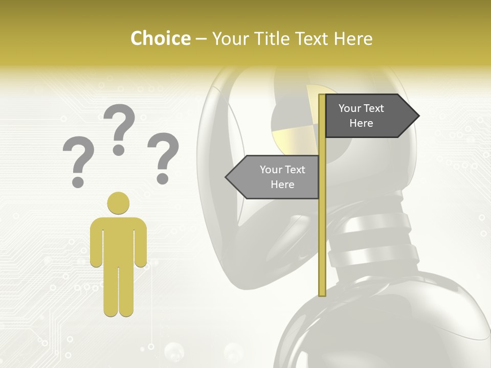 Chrome Metal Safety PowerPoint Template