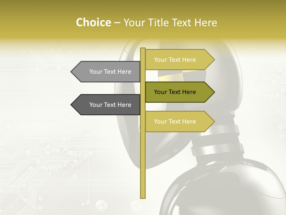 Chrome Metal Safety PowerPoint Template