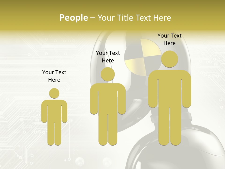 Chrome Metal Safety PowerPoint Template