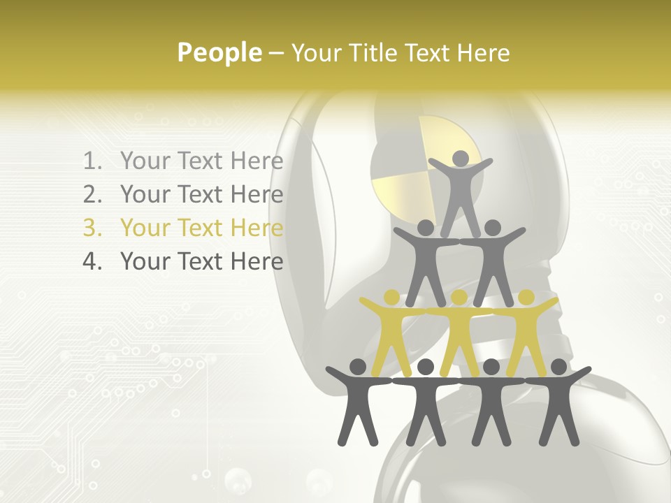 Chrome Metal Safety PowerPoint Template