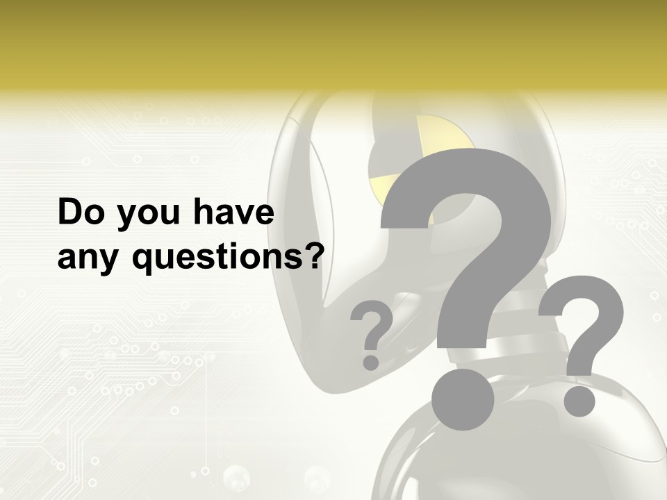 Chrome Metal Safety PowerPoint Template