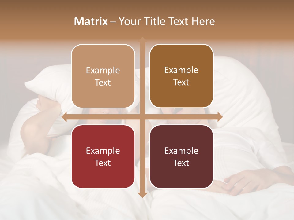 Muffle Frustration Marriage PowerPoint Template