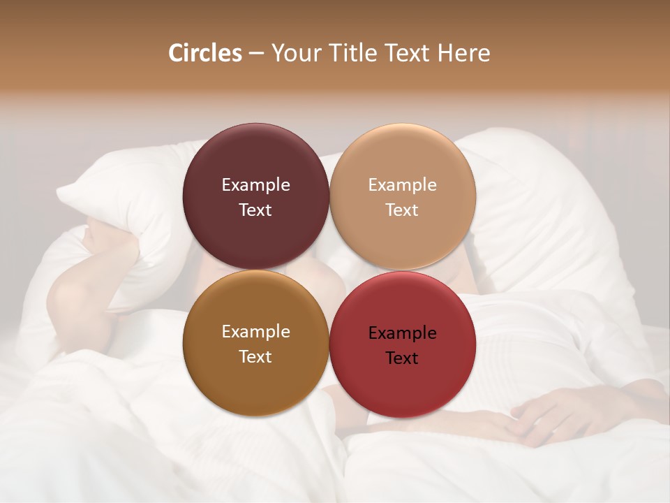 Muffle Frustration Marriage PowerPoint Template