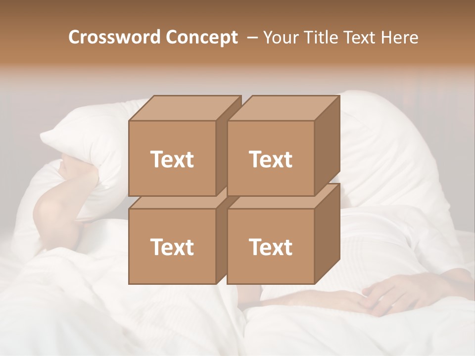 Muffle Frustration Marriage PowerPoint Template