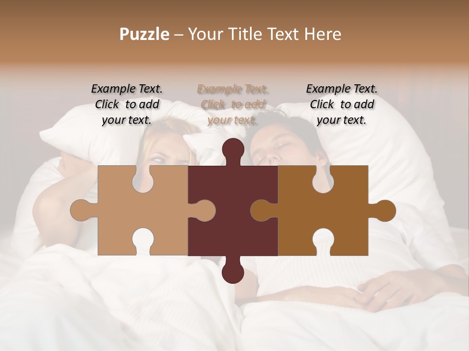 Muffle Frustration Marriage PowerPoint Template