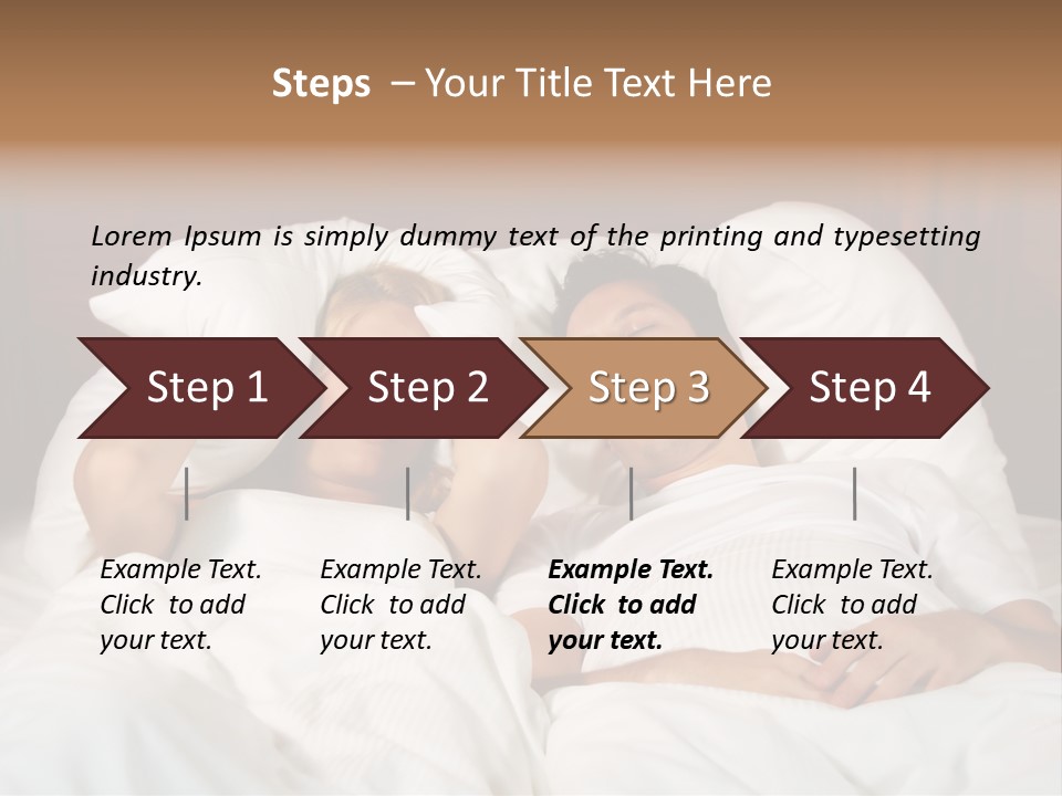 Muffle Frustration Marriage PowerPoint Template