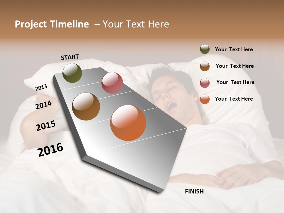 Muffle Frustration Marriage PowerPoint Template