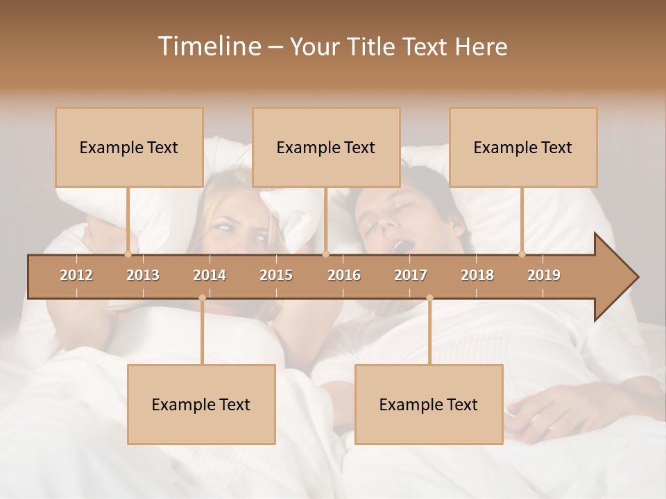 Muffle Frustration Marriage PowerPoint Template