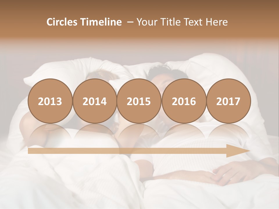 Muffle Frustration Marriage PowerPoint Template