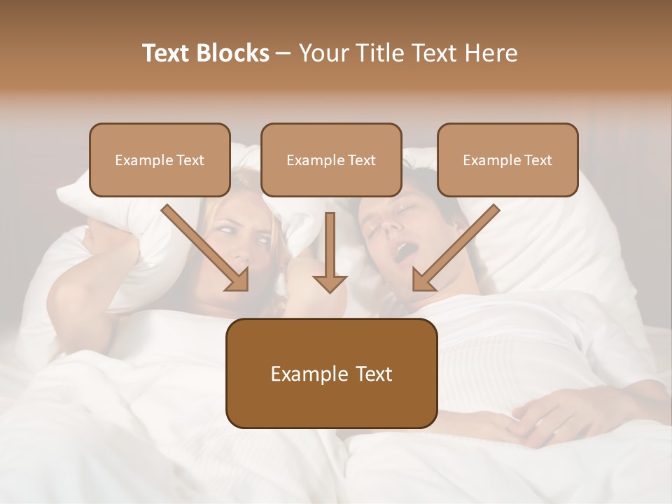 Muffle Frustration Marriage PowerPoint Template