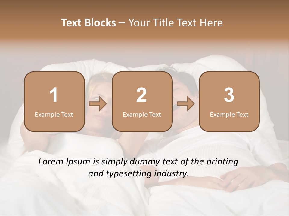 Muffle Frustration Marriage PowerPoint Template