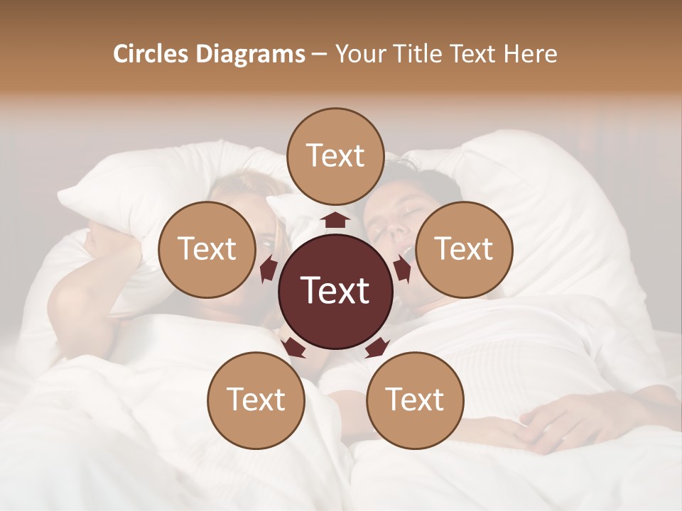 Muffle Frustration Marriage PowerPoint Template