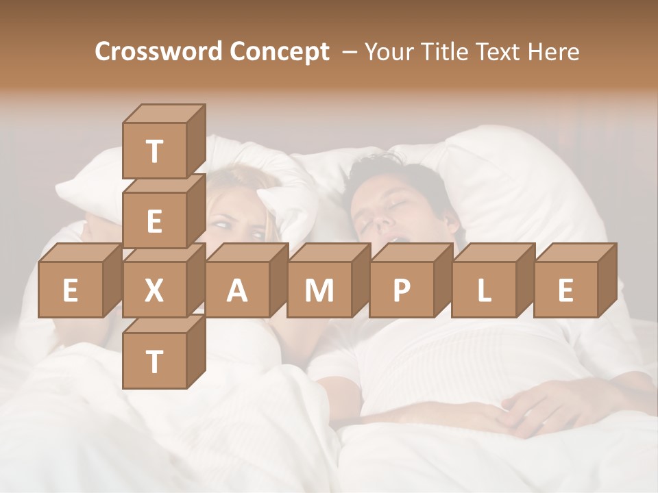 Muffle Frustration Marriage PowerPoint Template